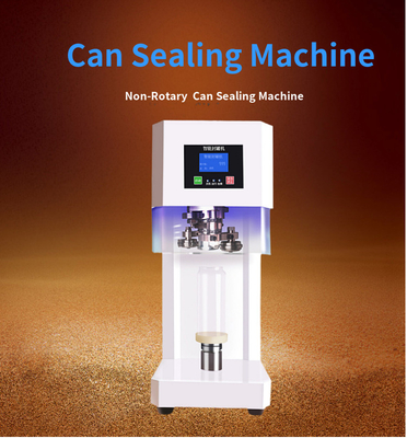 Otomatis Soda Beer Can Sealing Machine Untuk Easy Ring Pull Can