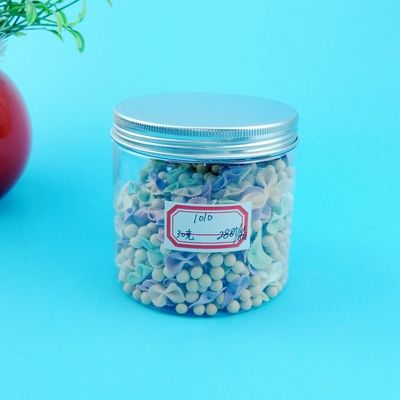 590ML Round PET Sealed Jars Untuk Penyimpanan Makanan Dapur Rumah
