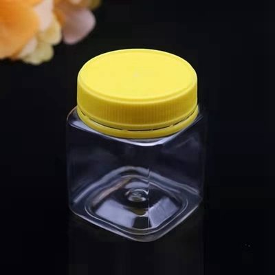 200ml 320ml 400ml Wadah Rempah Plastik Amber Honey Jar
