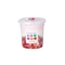 Disposable 8oz Clear Plastic Dessert Cup Ice Cream Boba Wadah Logo Kustom