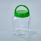 1000ml 2000ml Makanan Botol Plastik Wadah Kemasan 2kgs PET Wide Mouth Jar Dengan Tutup