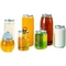 210ml Botol Minuman Plastik Transparan Botol Minuman Hewan Peliharaan