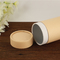 Silkscreen Printing Paper Tube Container Untuk Kopi Teh Kraft Cylinder Packaging