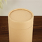 Silkscreen Printing Paper Tube Container Untuk Kopi Teh Kraft Cylinder Packaging