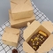 Karton Kertas Kraft Persegi To Go Box Takeway Food Box