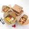 Kemasan Kotak Sekali Pakai OEM Untuk Kotak Cetak Kustom Makanan Biodegradable