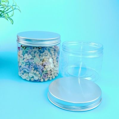 270ml 1360ml Tutup Sekrup Plastik Bening Untuk Penyimpanan Makanan