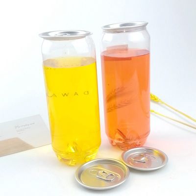 Food Grade Wear Resistant Plastic Beverage Jar 355ml Untuk Minuman Ringan