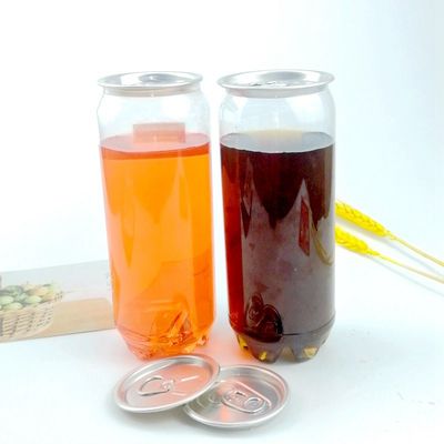 Food Grade Wear Resistant Plastic Beverage Jar 355ml Untuk Minuman Ringan