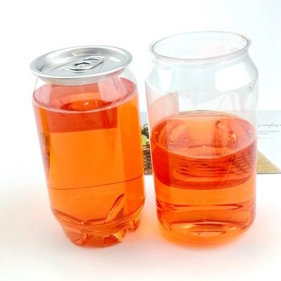 Food Grade Wear Resistant Plastic Beverage Jar 355ml Untuk Minuman Ringan